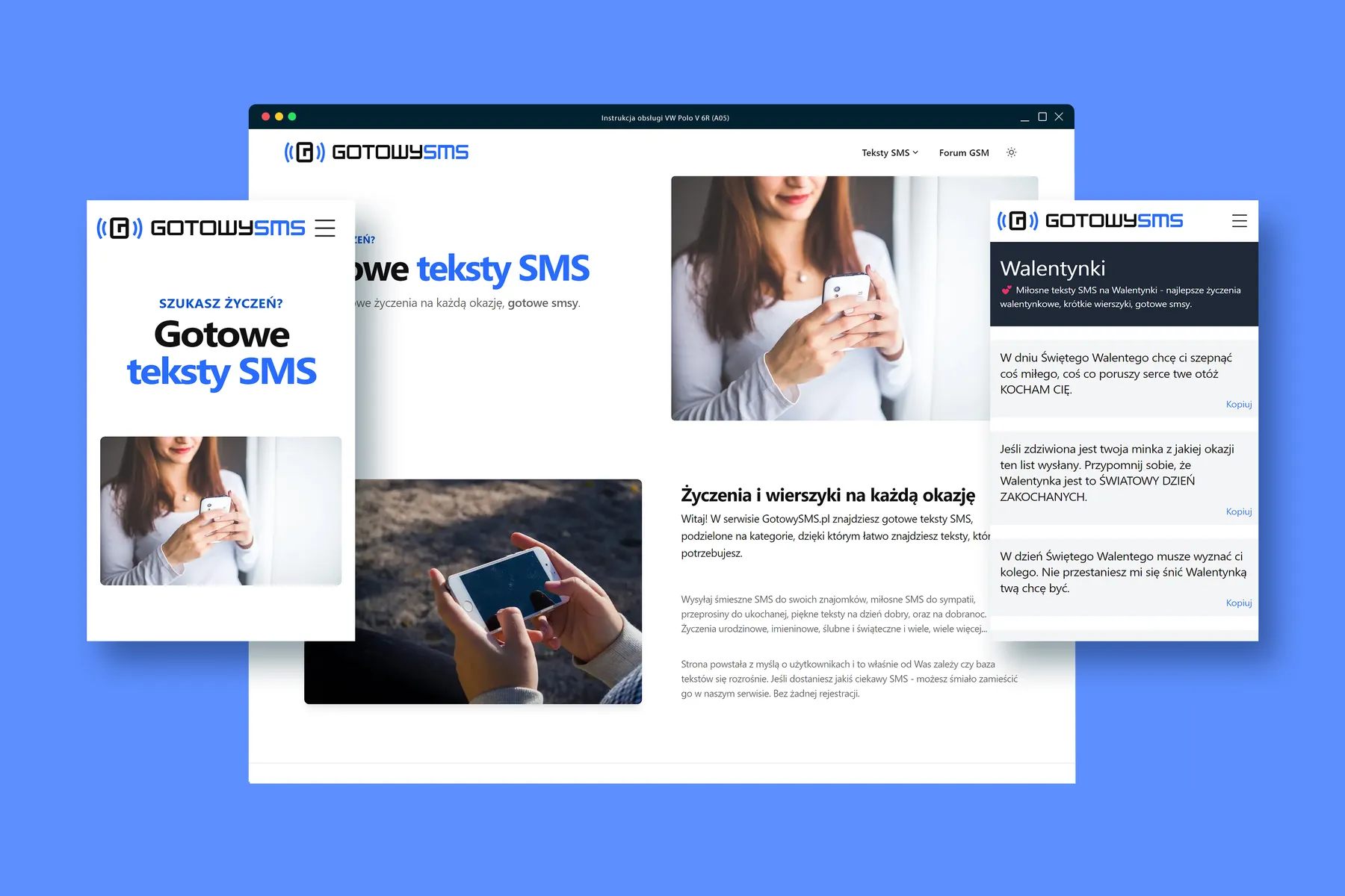 Static site with ready-to-use wish texts and SMS templates, powered by a custom CMS on Laravel 13 + FilamentPHP. Architecture built to withstand seasonal traffic spikes.